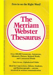 The Merriam-Webster thesaurus