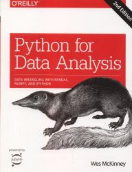 Cover: Python for data analysis : data wrangling with pandas, NumPy, and IPython
