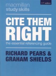 Cite them right: the essential referencing guide