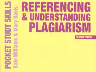 Referencing & understanding plagiarism
